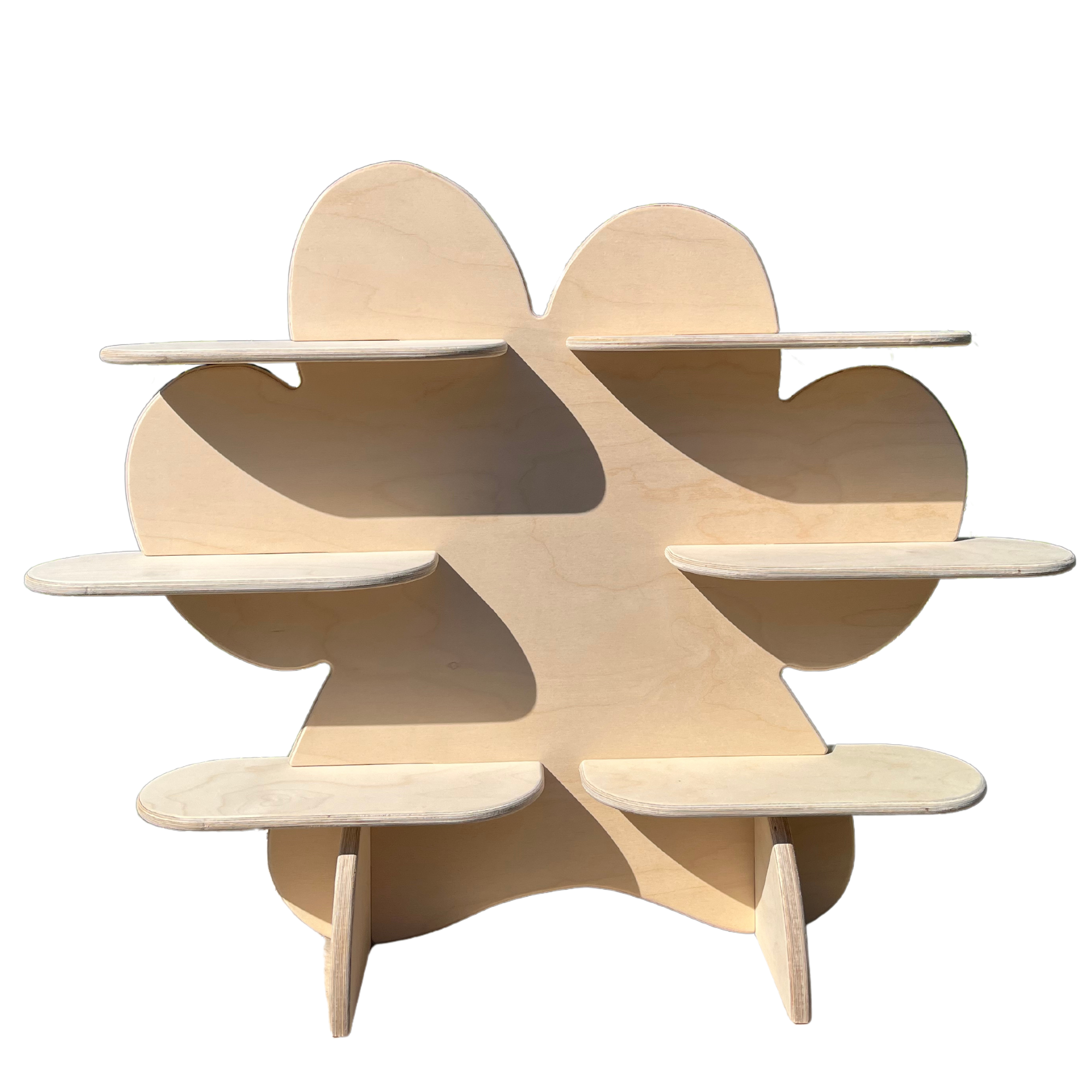 Paw Portatif Ahşap Masaüstü Ürün Teşhir Standı