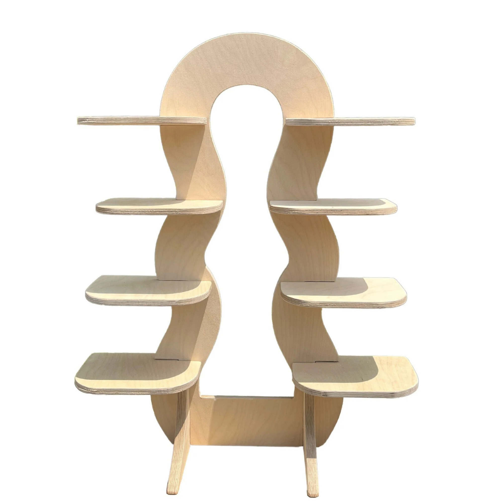 Friend Portatif Ahşap Masaüstü Ürün Teşhir Standı