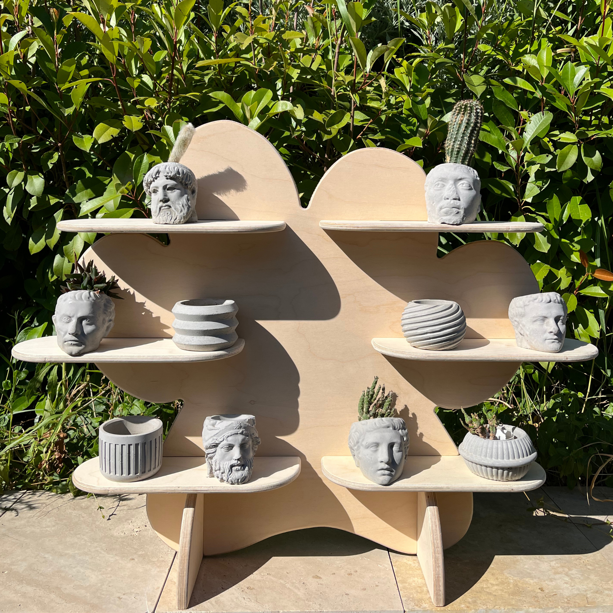 Paw Portatif Ahşap Masaüstü Ürün Teşhir Standı