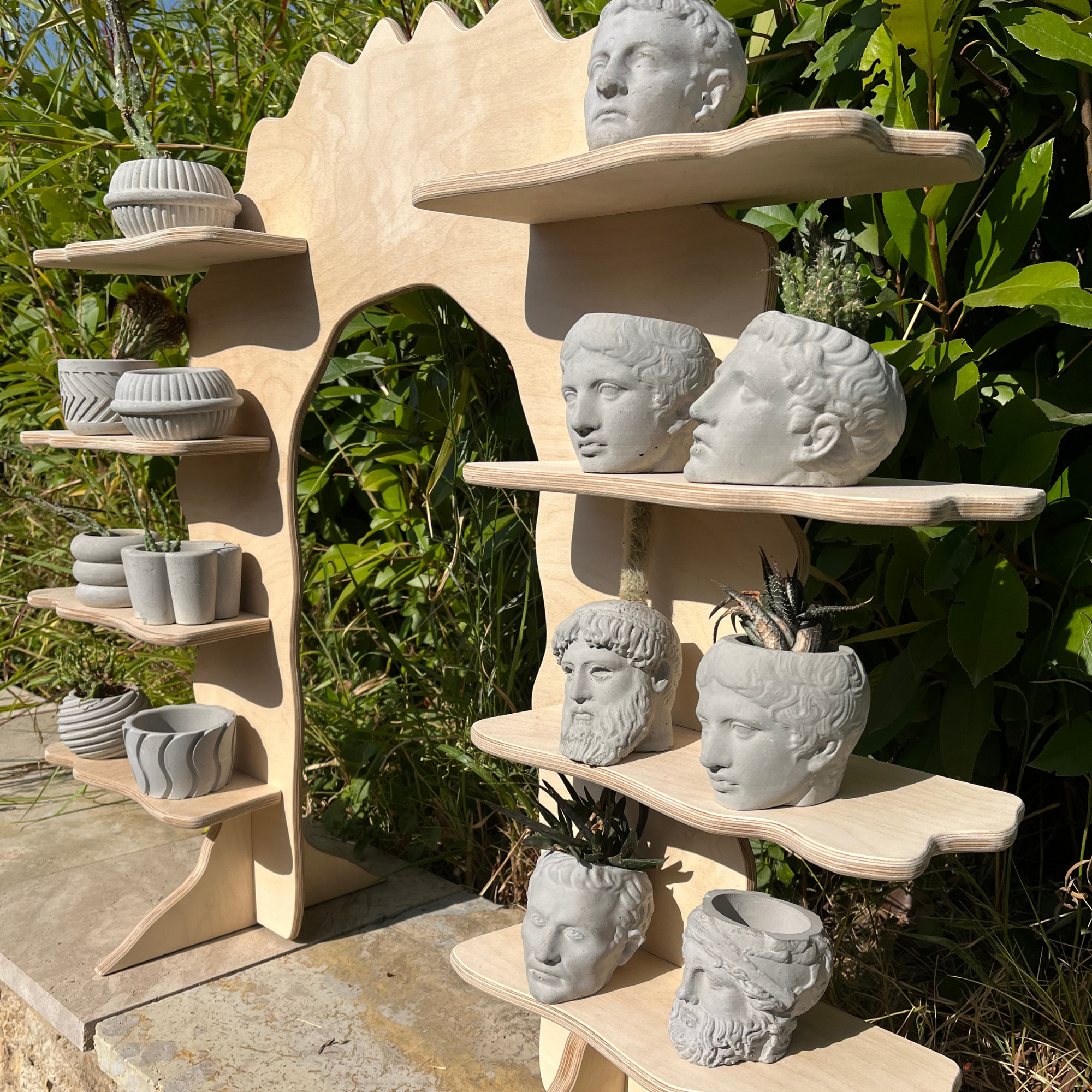 Gateway Portatif Ahşap Masaüstü Ürün Teşhir Standı