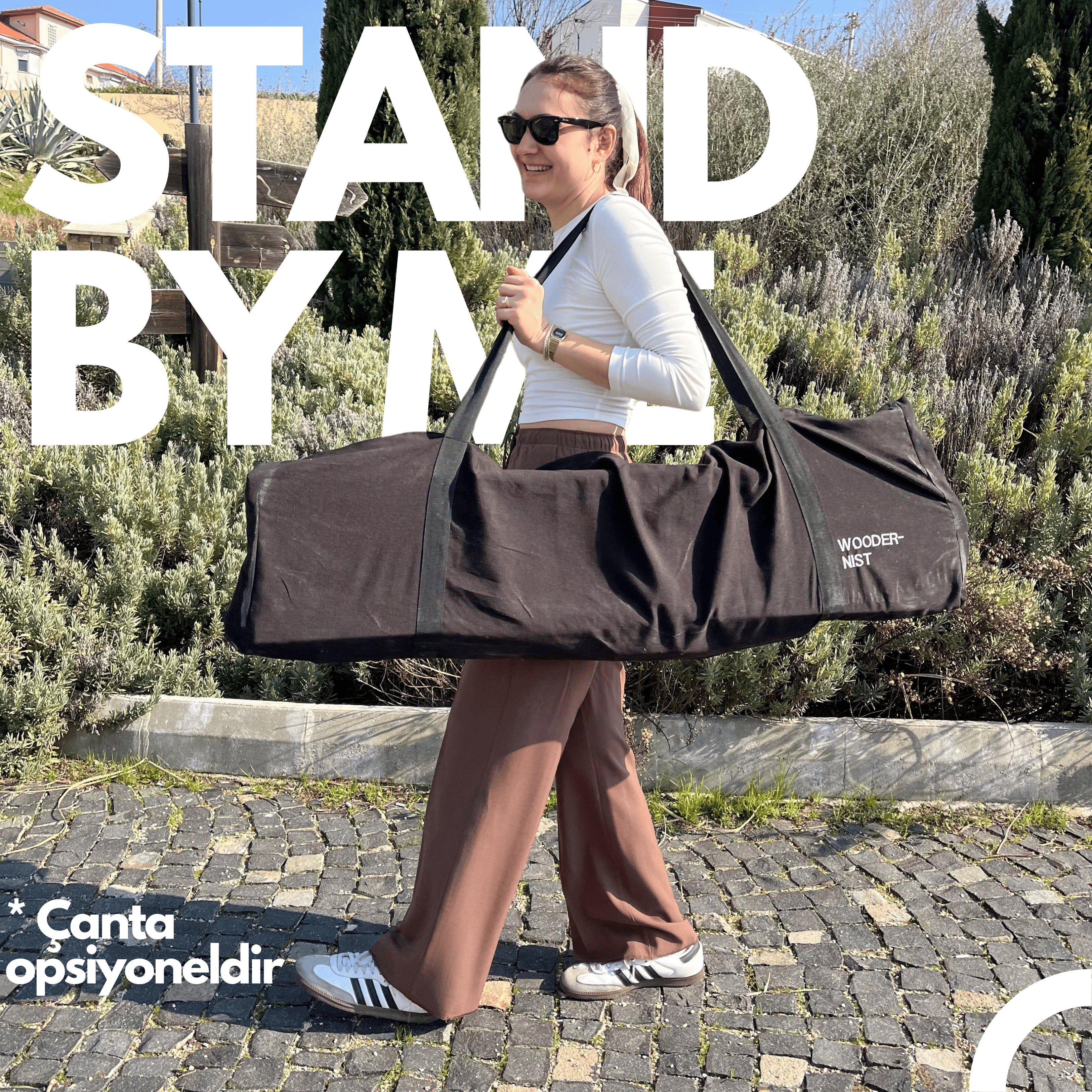 Framely Portatif Ahşap Masaüstü Ürün Teşhir Standı – Pop-Up Market Kasa & Satış Standı