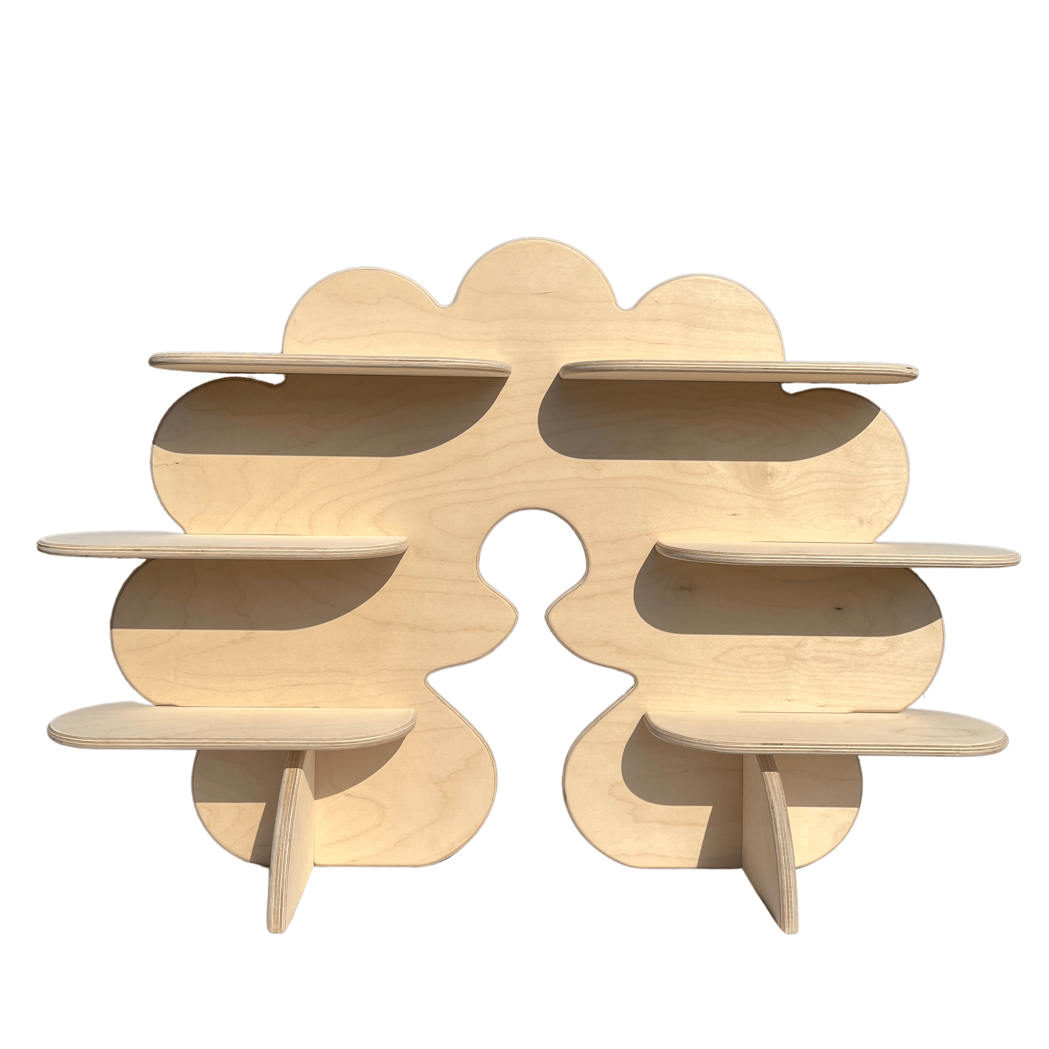 Polly Portatif Ahşap Masaüstü Ürün Teşhir Standı