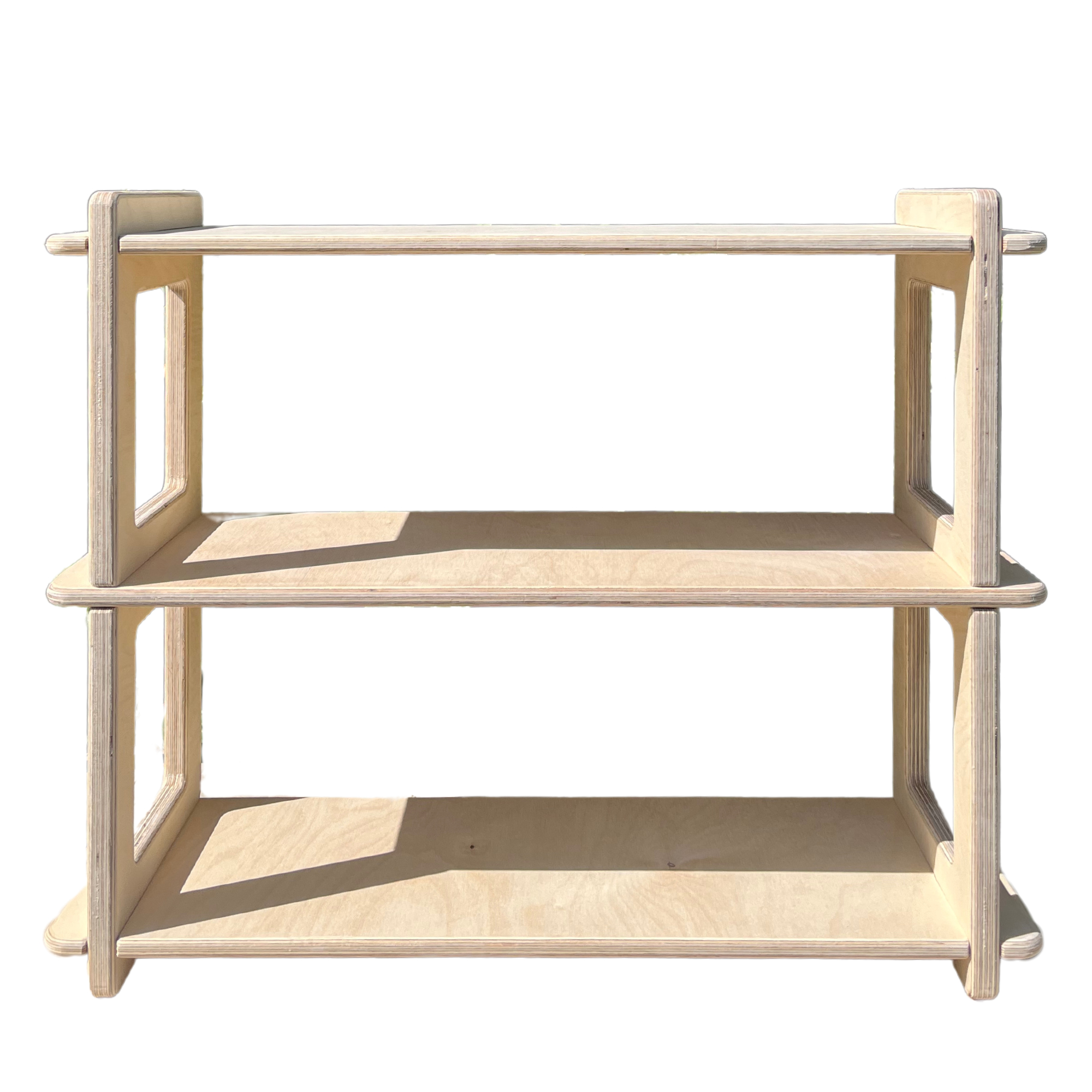 Short Regular Portatif Ahşap Masaüstü Ürün Teşhir Standı