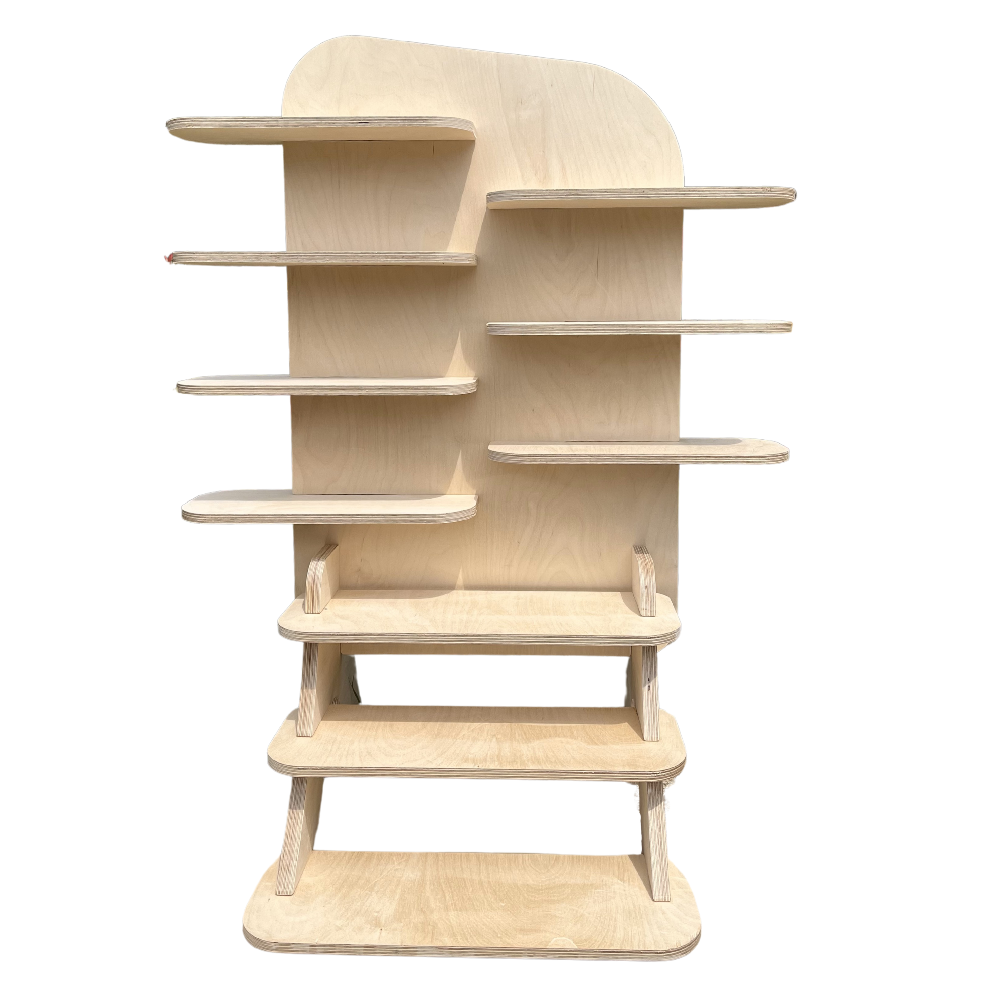 Special Portatif Ahşap Masaüstü Ürün Teşhir Standı