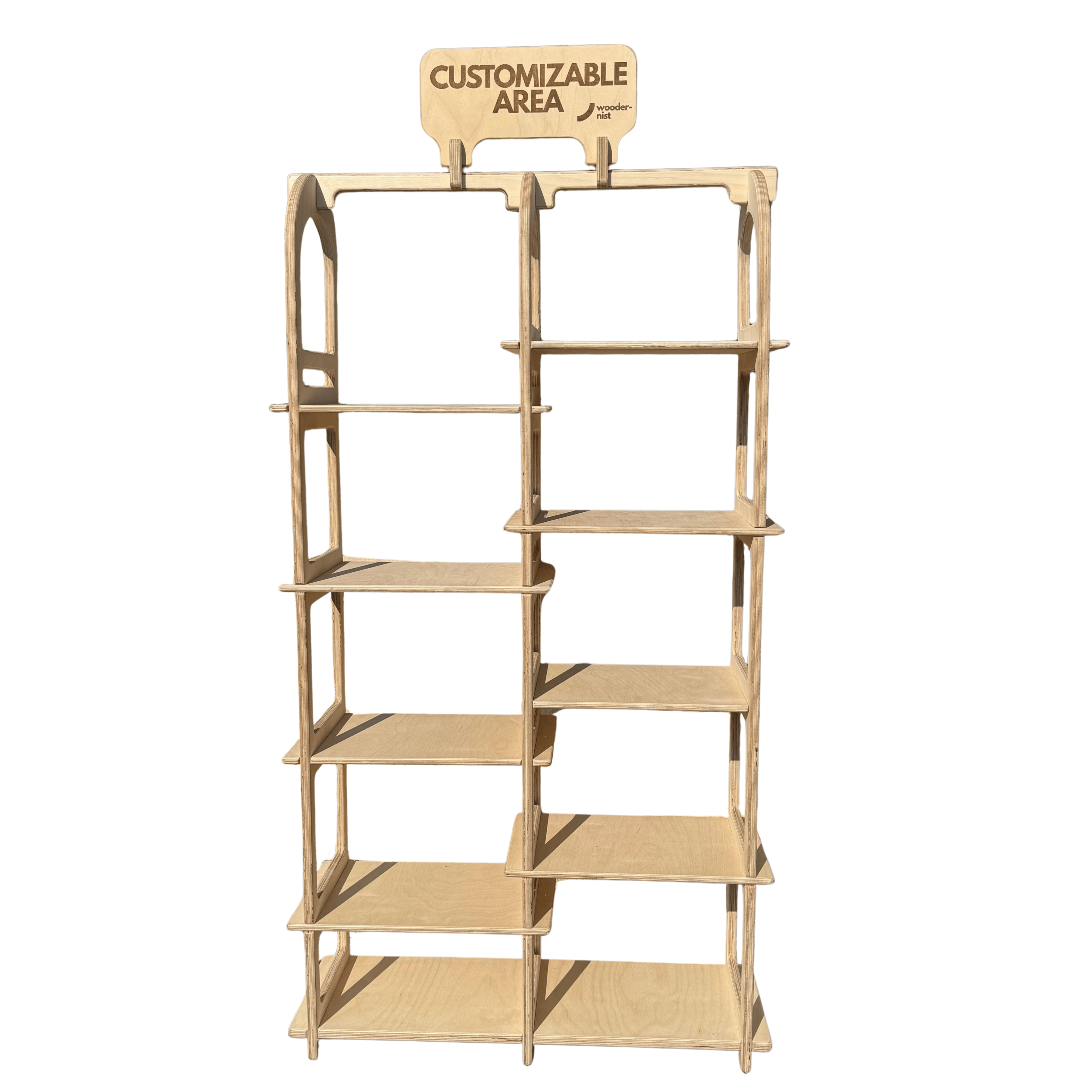 Floorista Portatif Ahşap Zemin Ürün Teşhir Standı