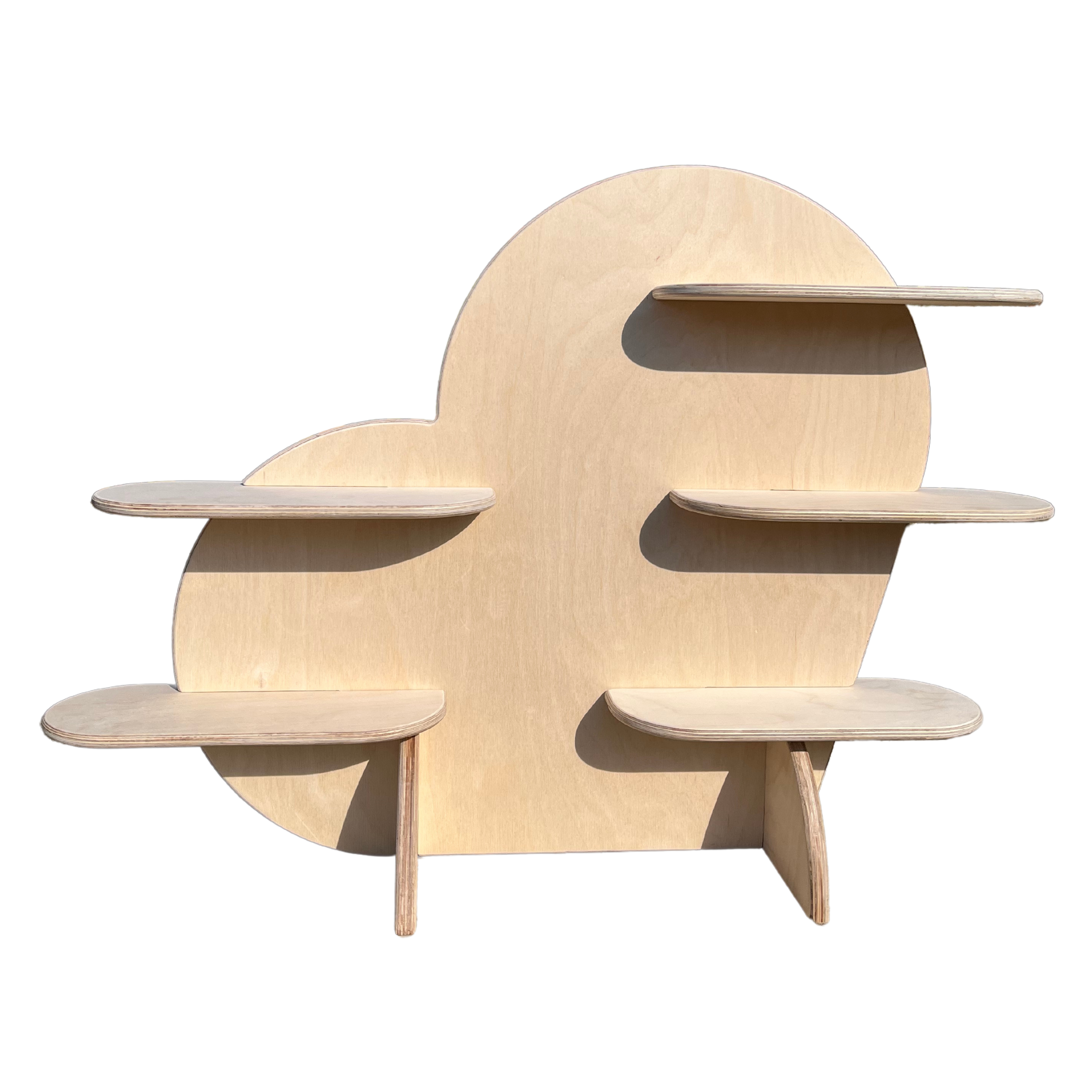 Lovely Portatif Ahşap Masaüstü Ürün Teşhir Standı